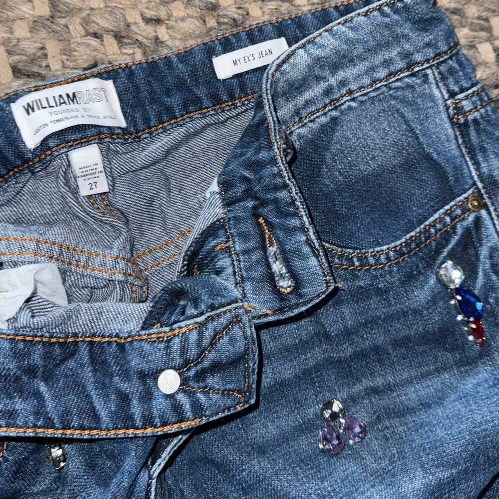 Vintage jeans — rhinestones